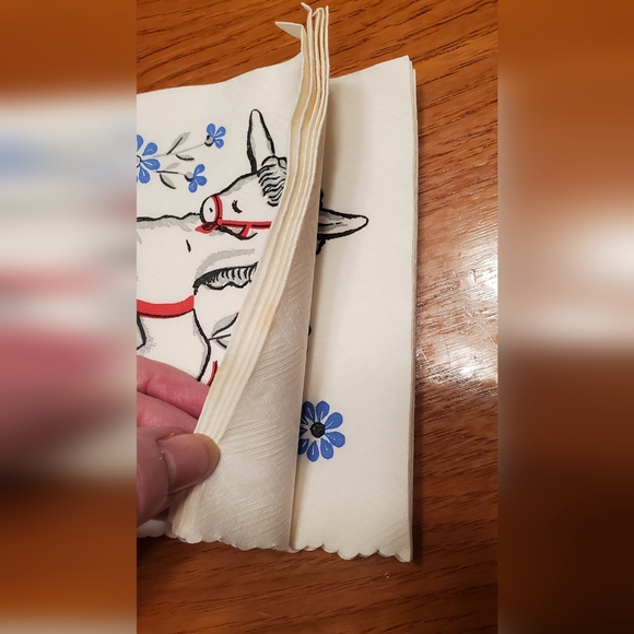 $1 When Bundled** - Old paper napkins, vintage, horse, pony,  🐎 🐴 - Picture 3 of 6